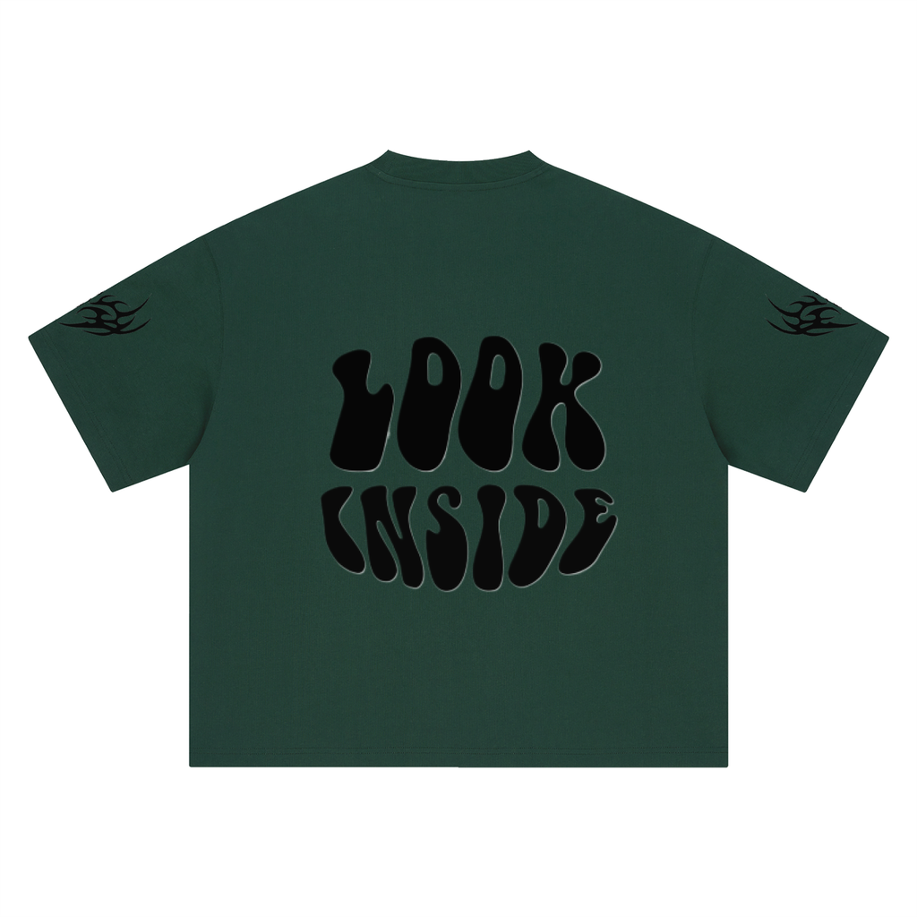 Look Inside Boxy Oversized T-Shirt