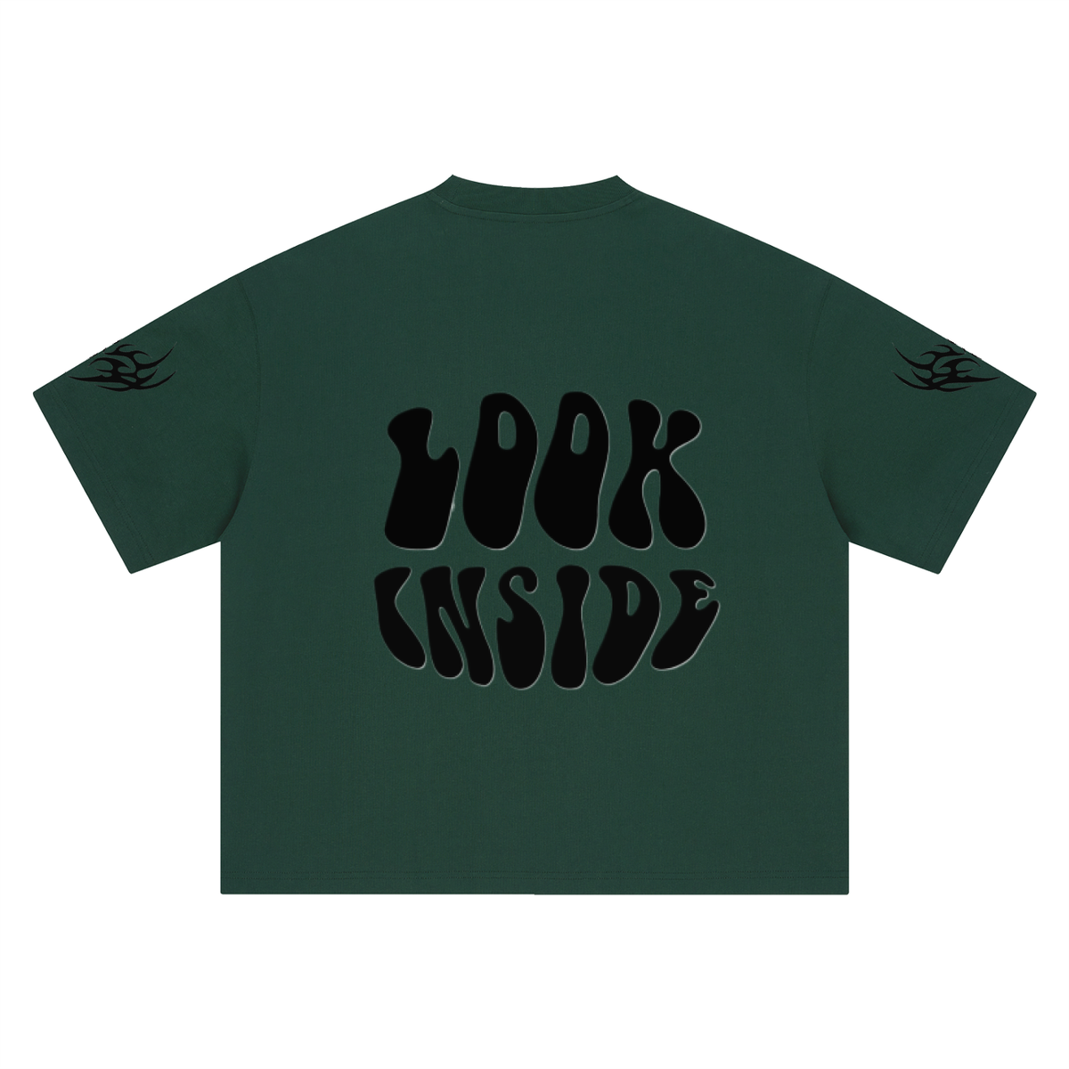 Look Inside Boxy Oversized T-Shirt