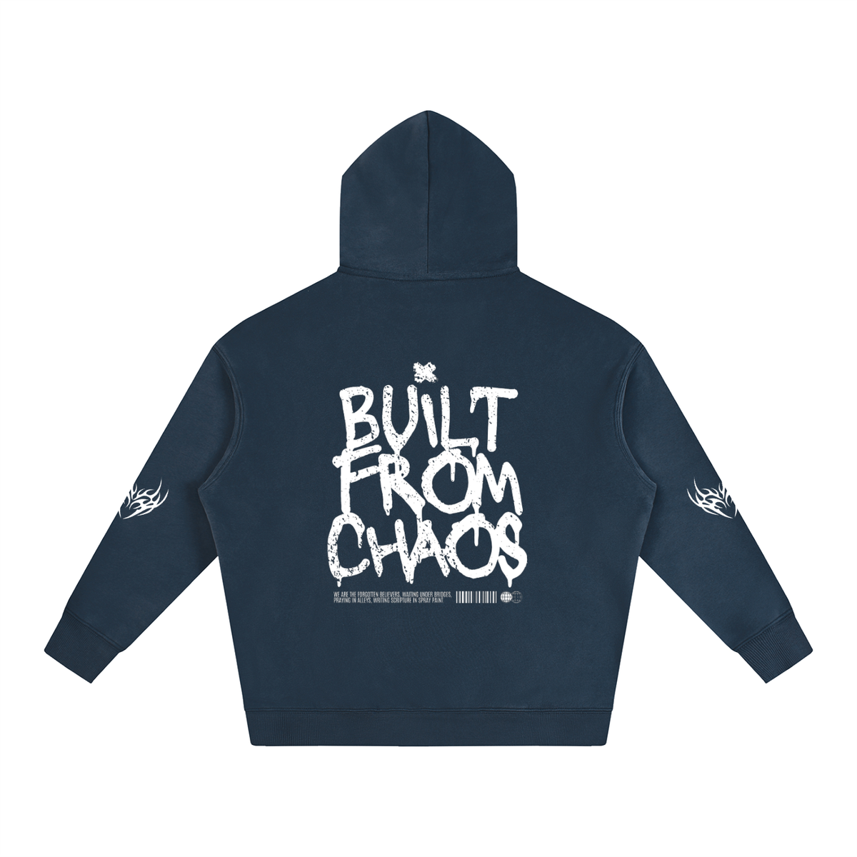 Chaos Oversize Fleeced Hoodie