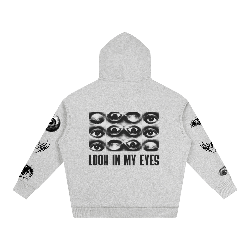 Look In My Eyes Oversize Fleeced Hoodie
