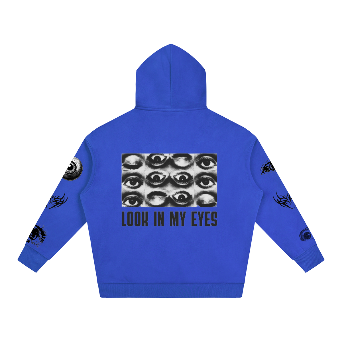 Look In My Eyes Oversize Fleeced Hoodie