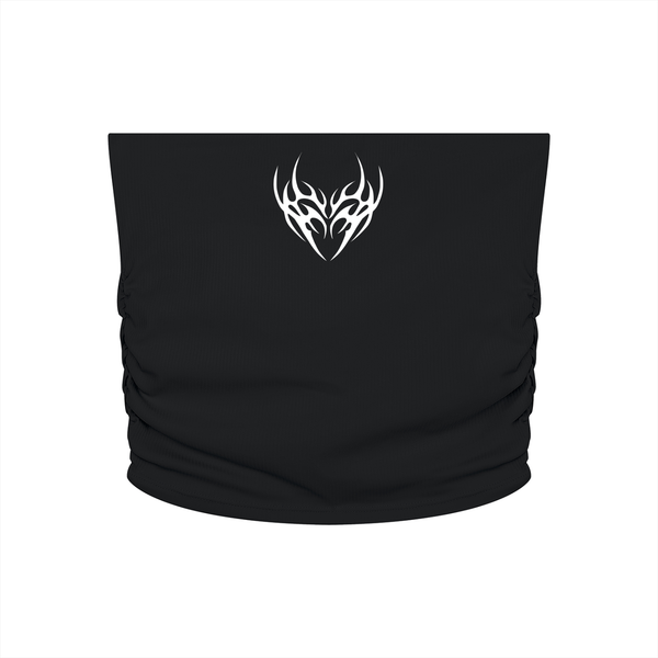 Women’s Ruched Cropped Yoga Tube Top