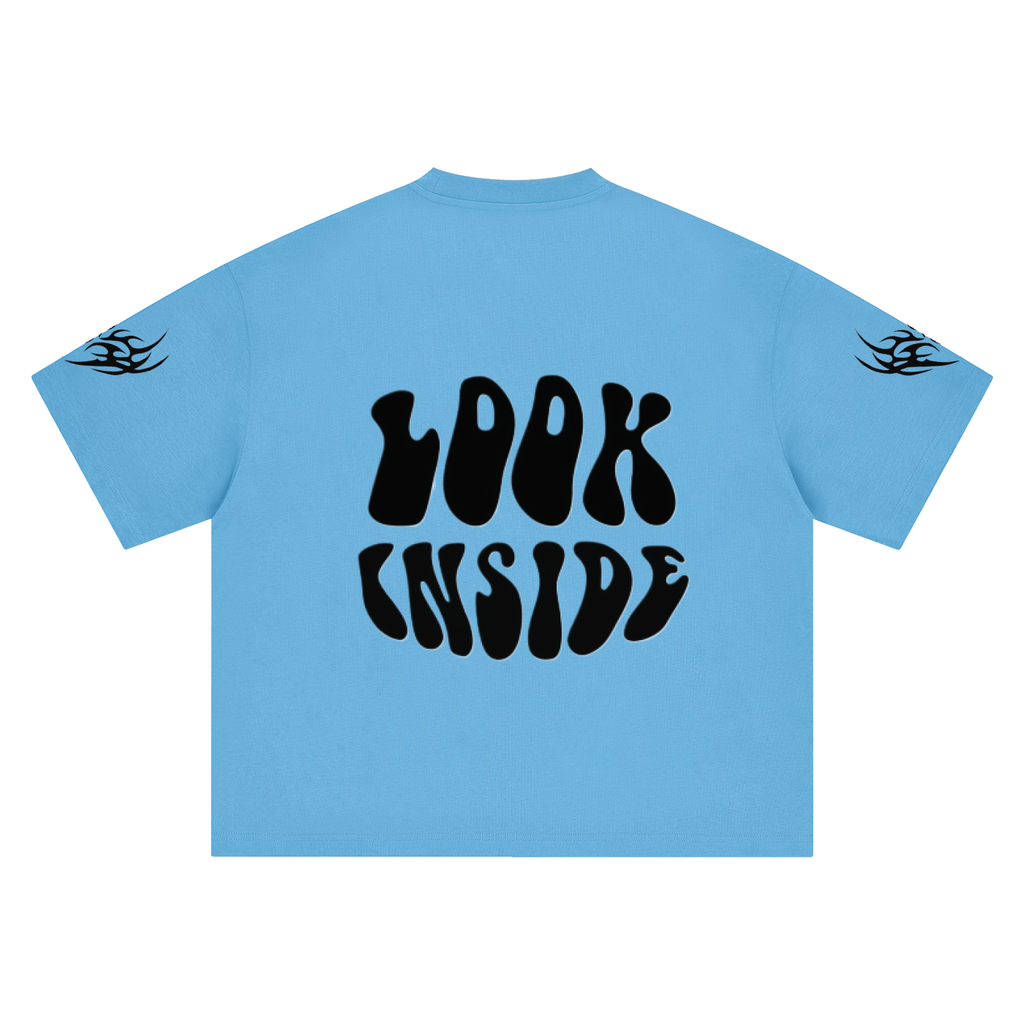 Look Inside Boxy Oversized T-Shirt