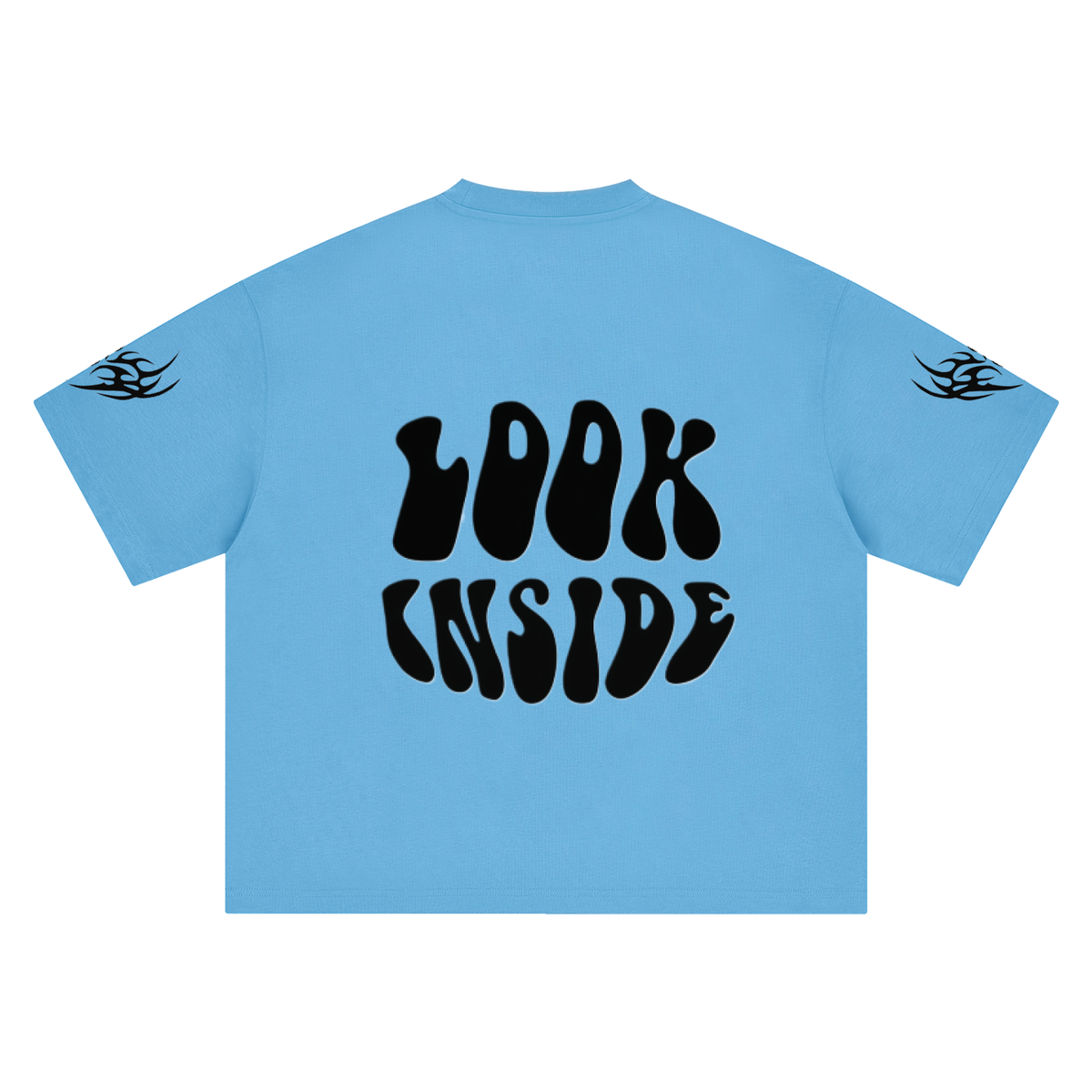 Look Inside Boxy Oversized T-Shirt